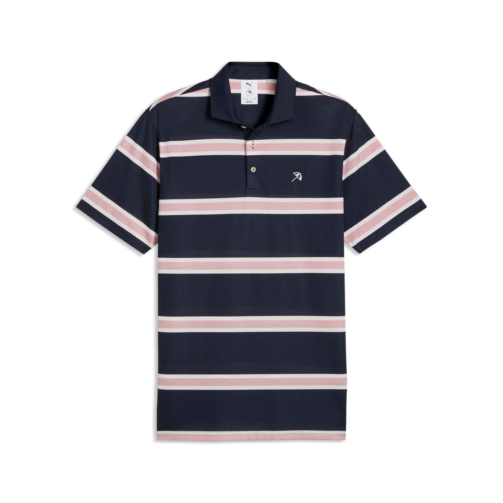 AP Pique Stripe Golf Polo
 – PUMA Golf On Sale