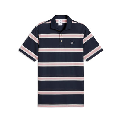 AP Pique Stripe Golf Polo
 – PUMA Golf On Sale