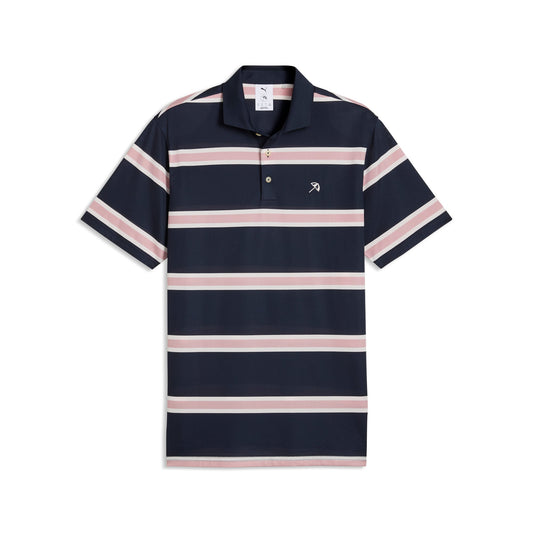 AP Pique Stripe Golf Polo
 – PUMA Golf On Sale