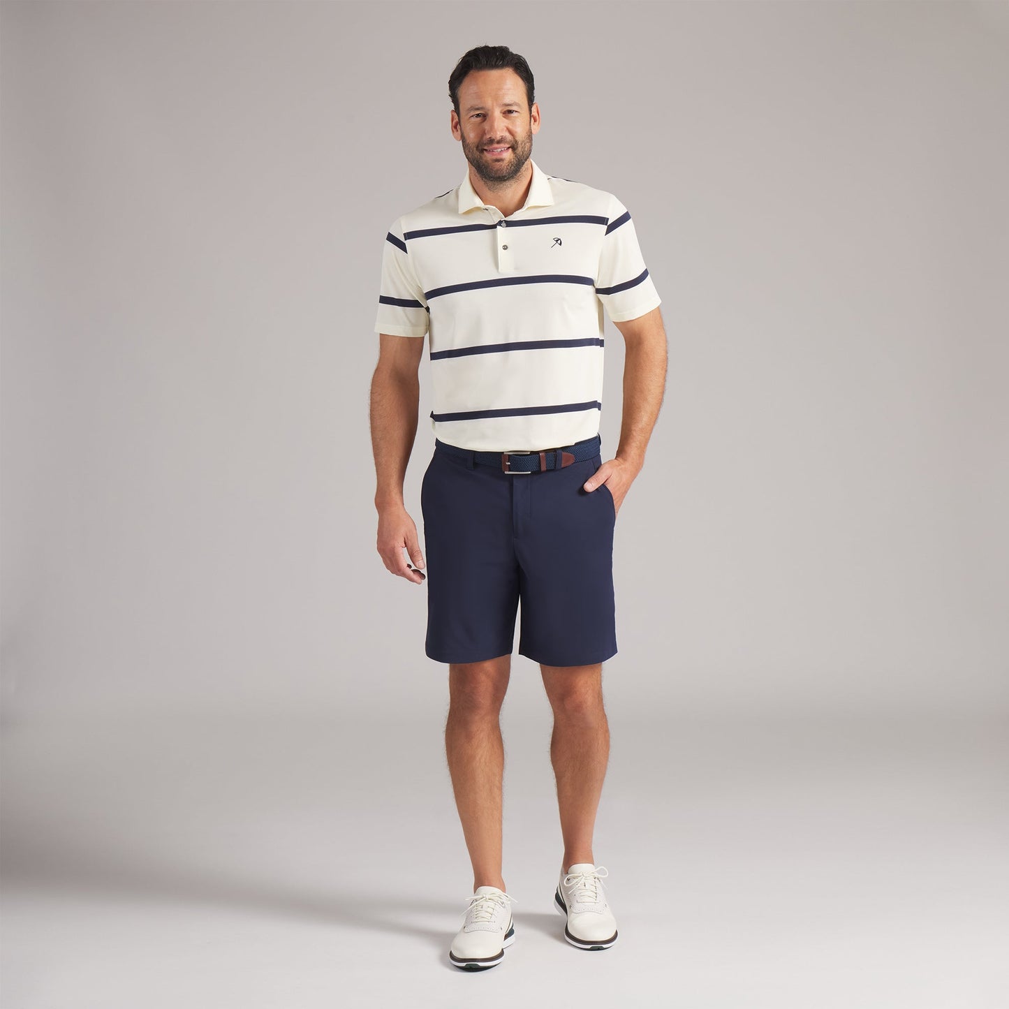 AP Pique Stripe Golf Polo
 – PUMA Golf On Sale
