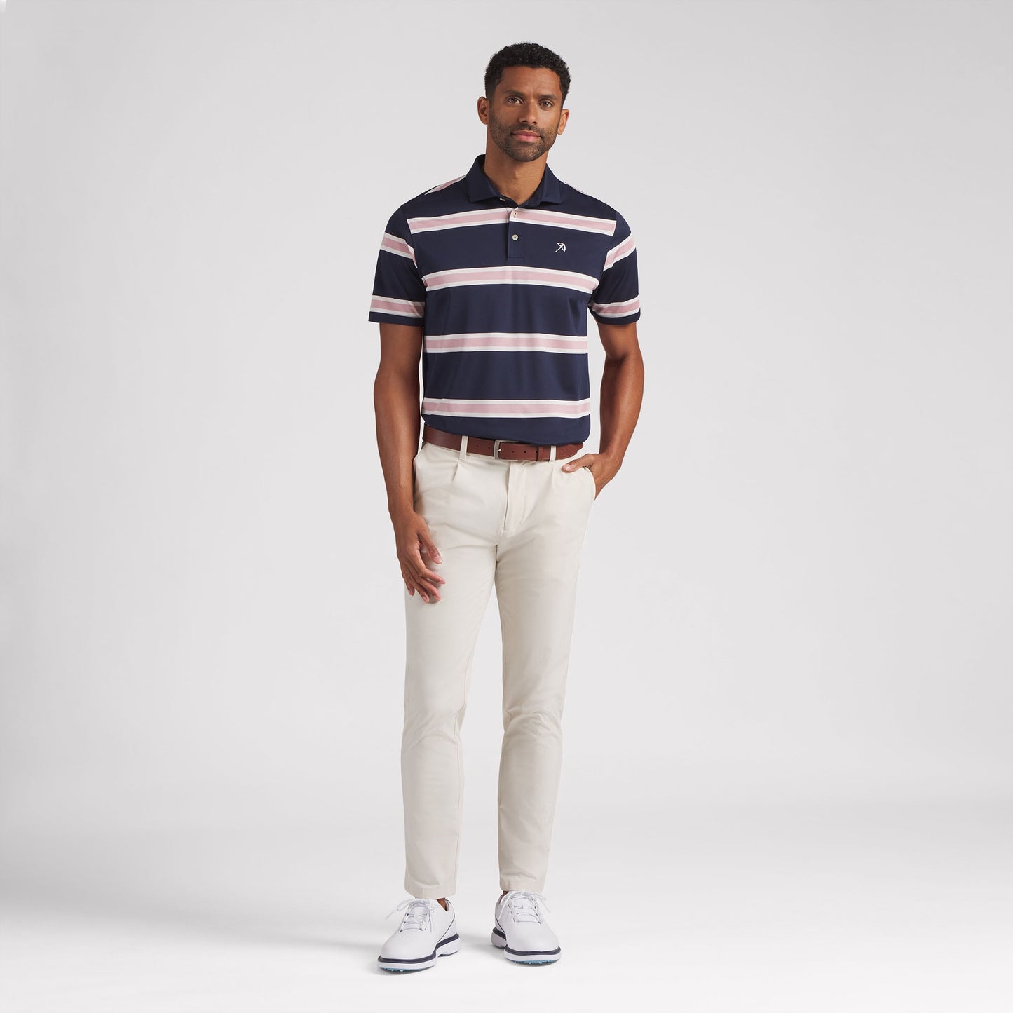 AP Pique Stripe Golf Polo
 – PUMA Golf On Sale