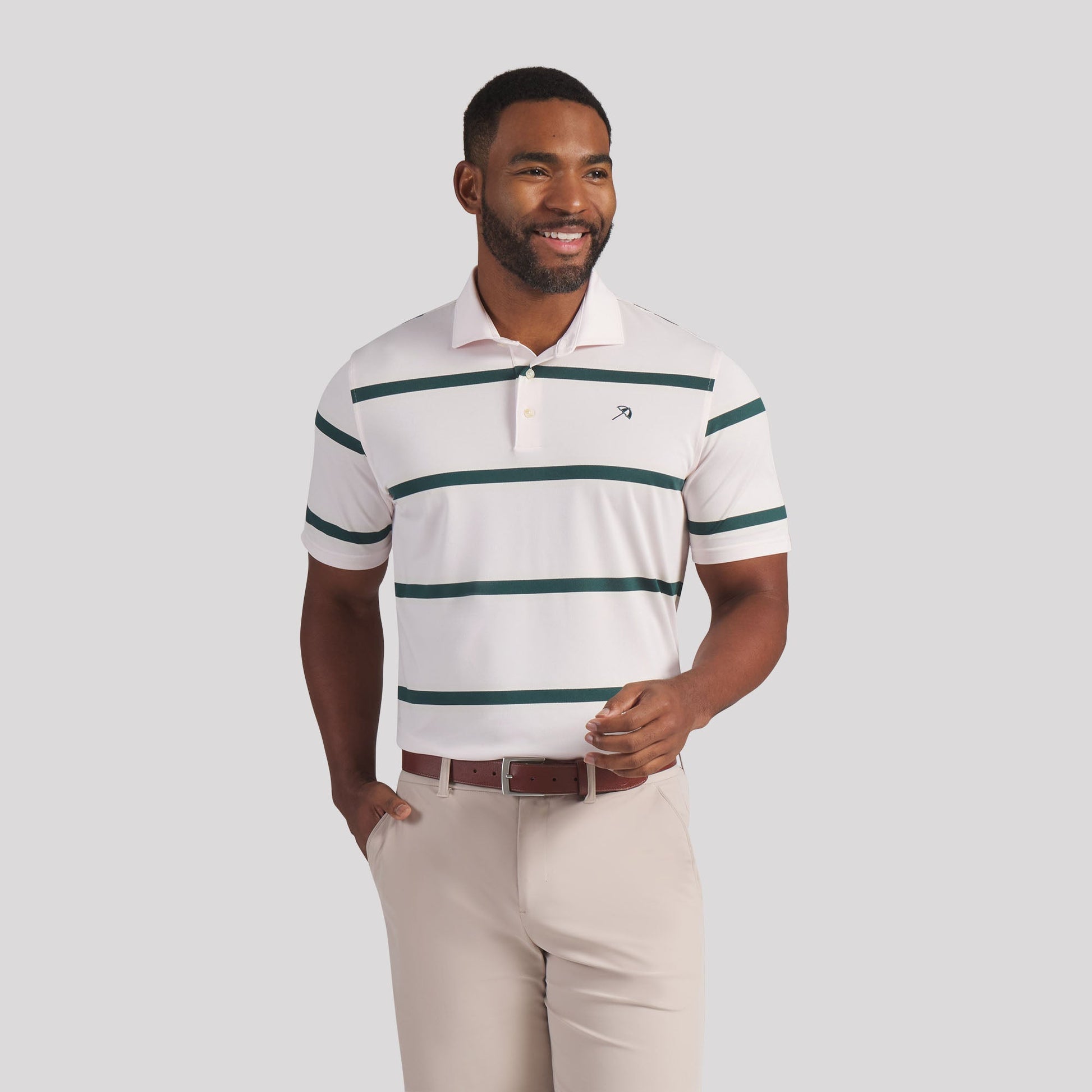 AP Pique Stripe Golf Polo
 – PUMA Golf On Sale