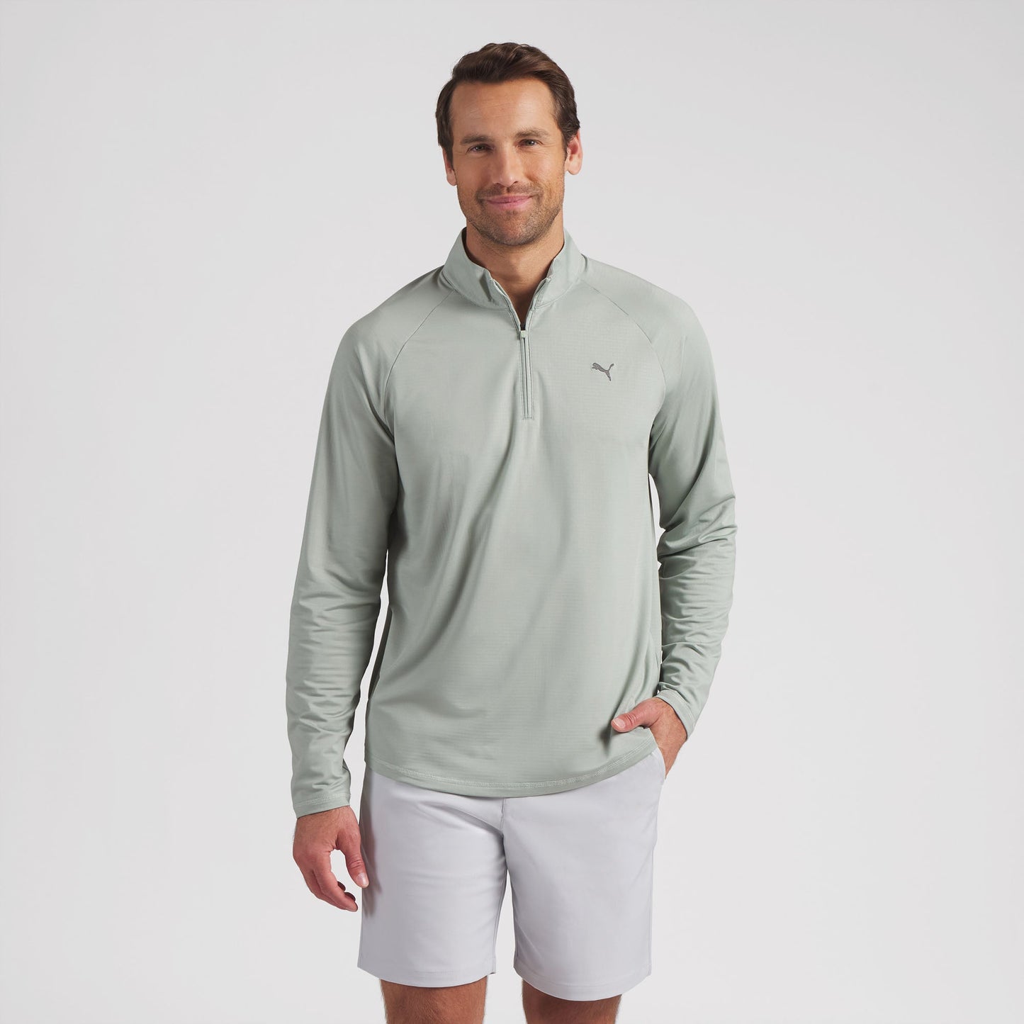 Lightweight Grid LC Golf 1/4 Zip
 – PUMA Golf Discounted