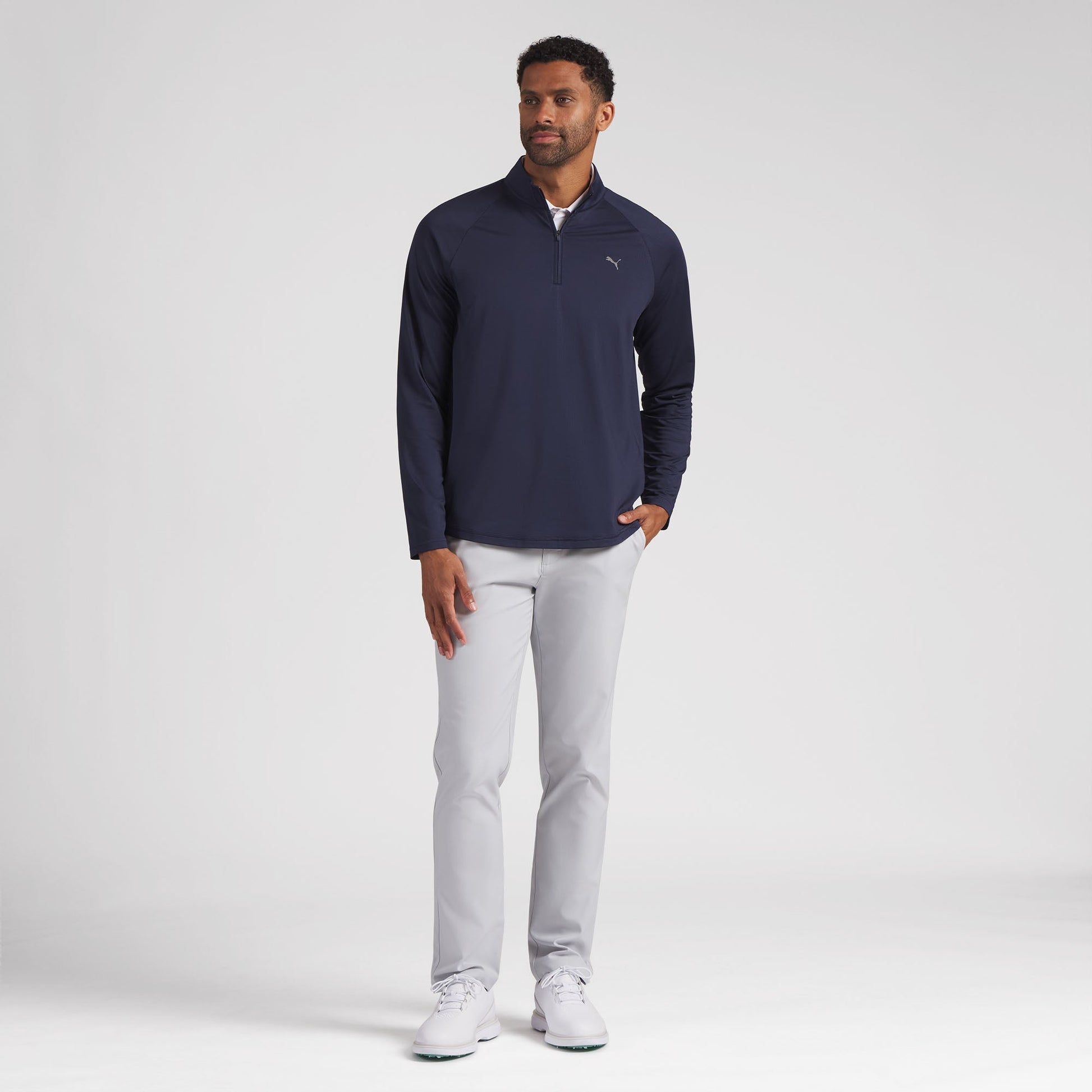 Lightweight Grid LC Golf 1/4 Zip
 – PUMA Golf Discounted