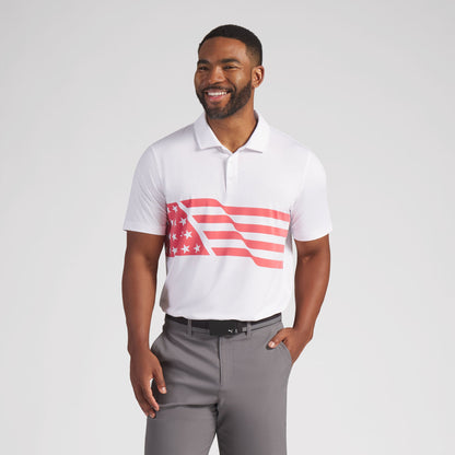Volition Flag Golf Polo
 – PUMA Golf Hot Deal