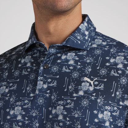 CLOUDSPUN Coastal Claret Golf Polo
 – PUMA Golf Bargain