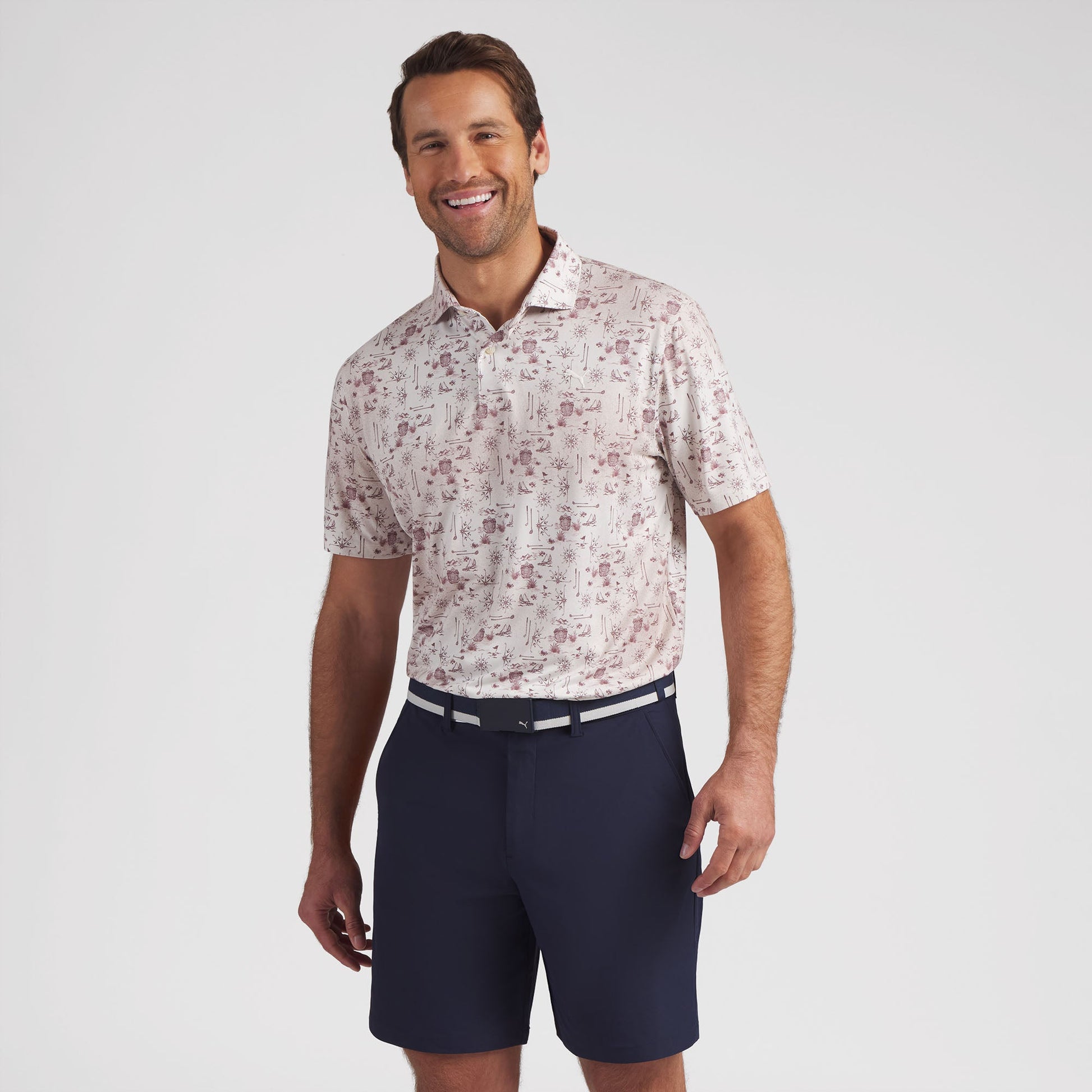 CLOUDSPUN Coastal Claret Golf Polo
 – PUMA Golf Bargain