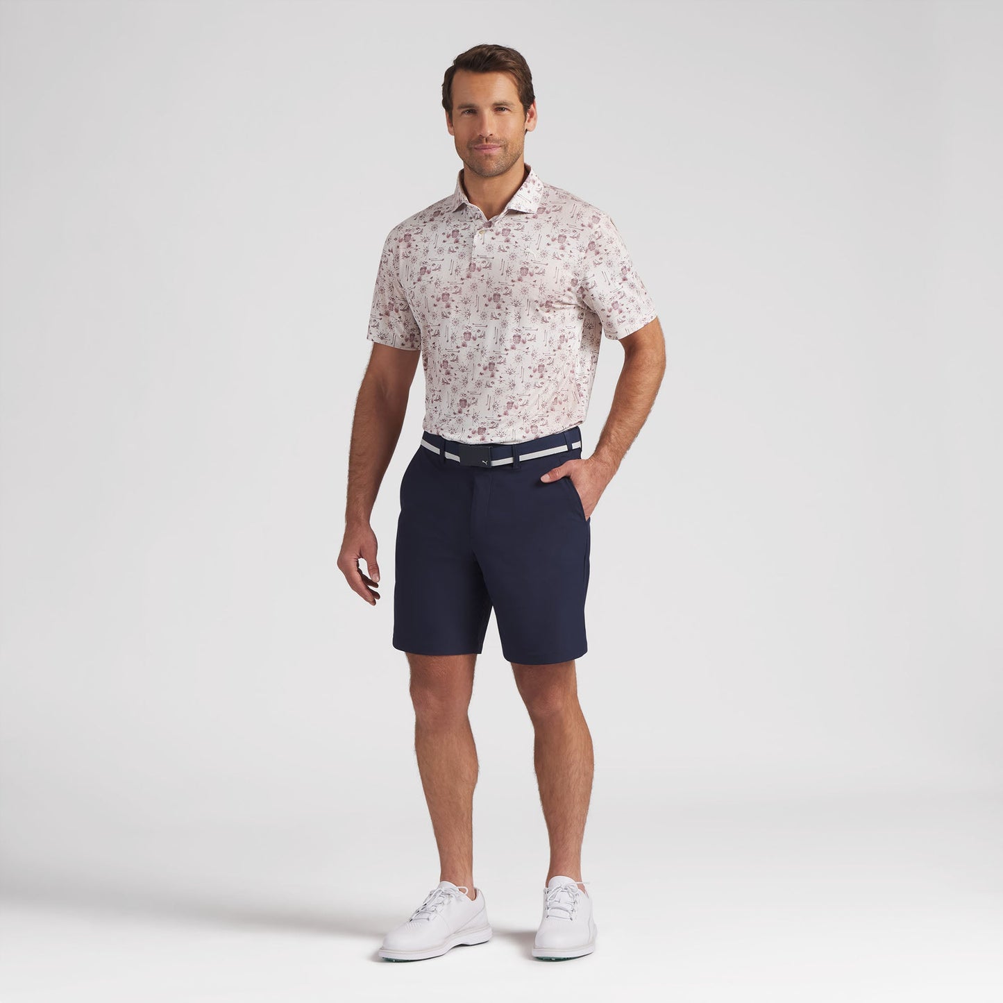 CLOUDSPUN Coastal Claret Golf Polo
 – PUMA Golf Bargain