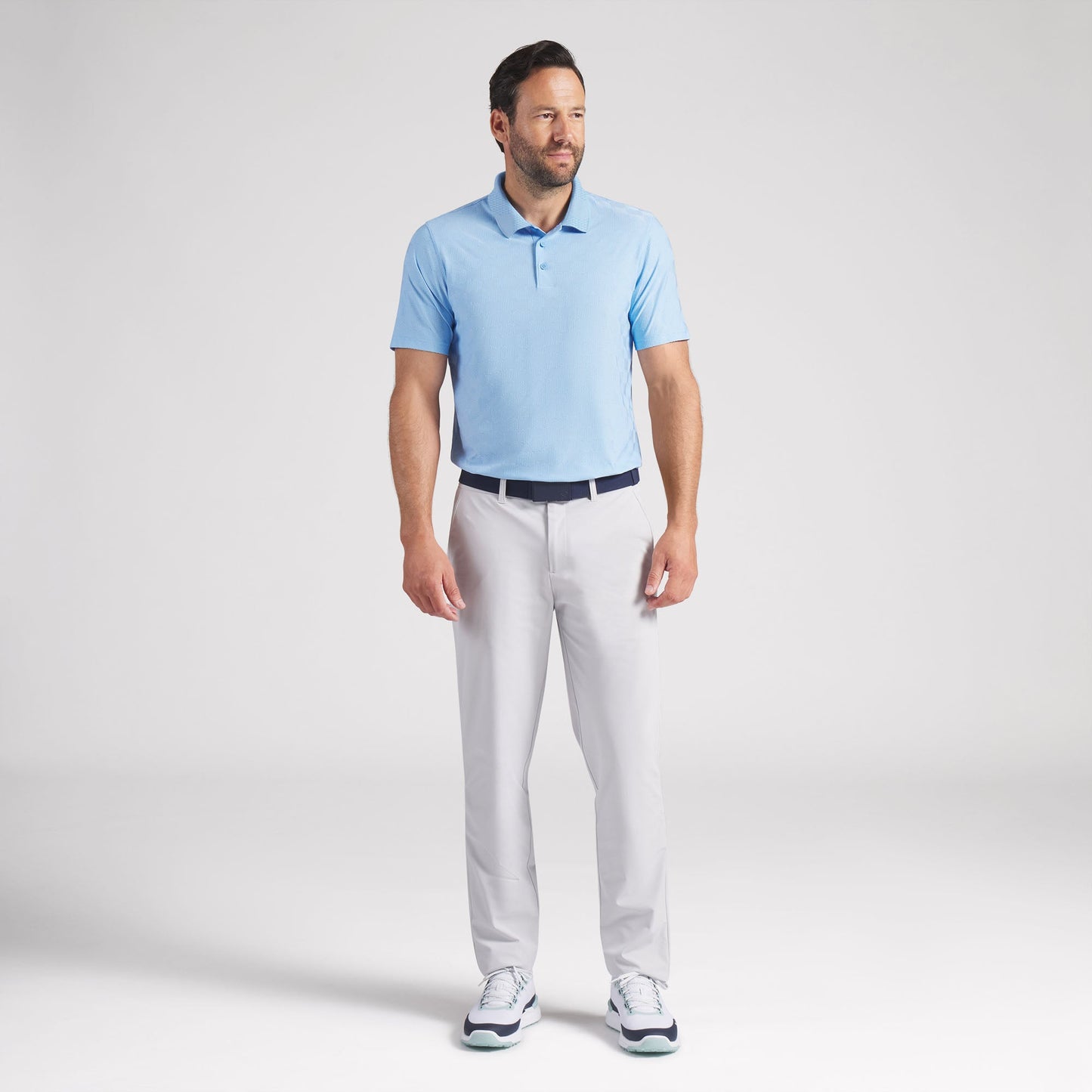 MATTR Check Jacquard BN Golf Polo
 – PUMA Golf Limited Offer
