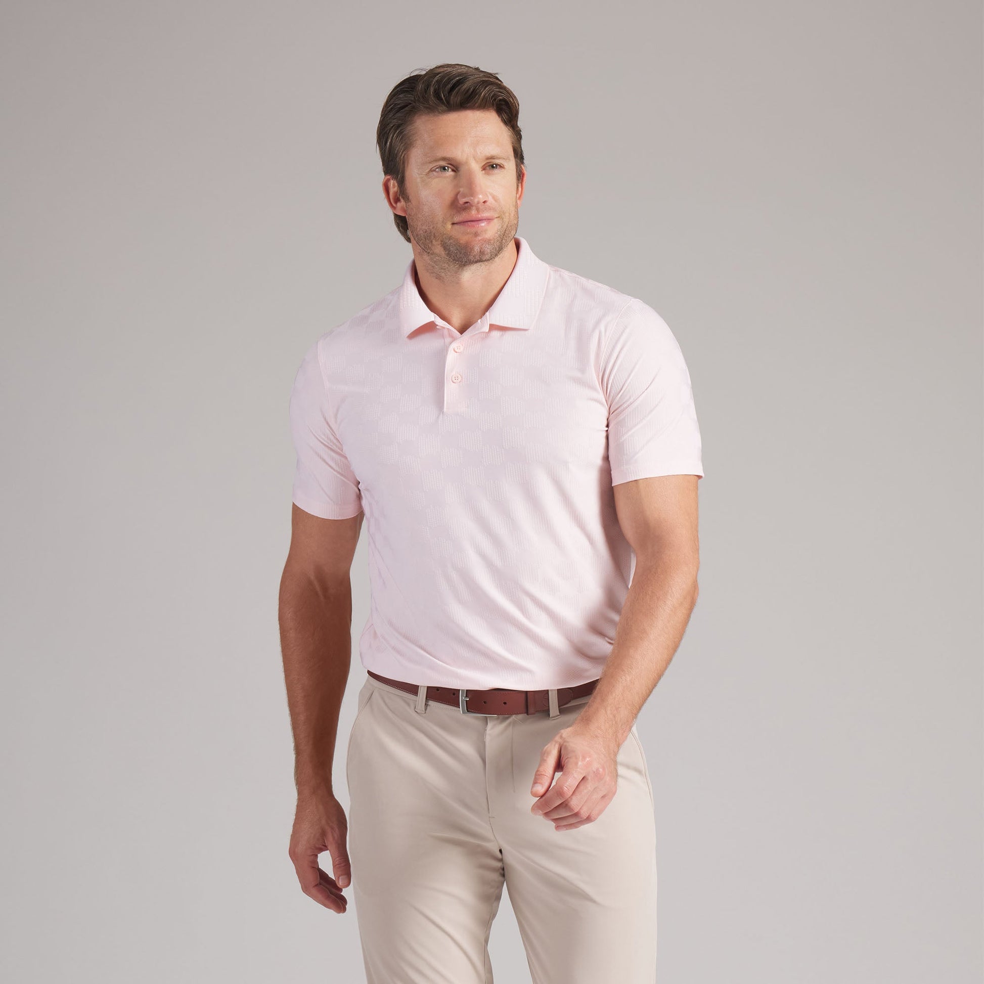 MATTR Check Jacquard BN Golf Polo
 – PUMA Golf Limited Offer