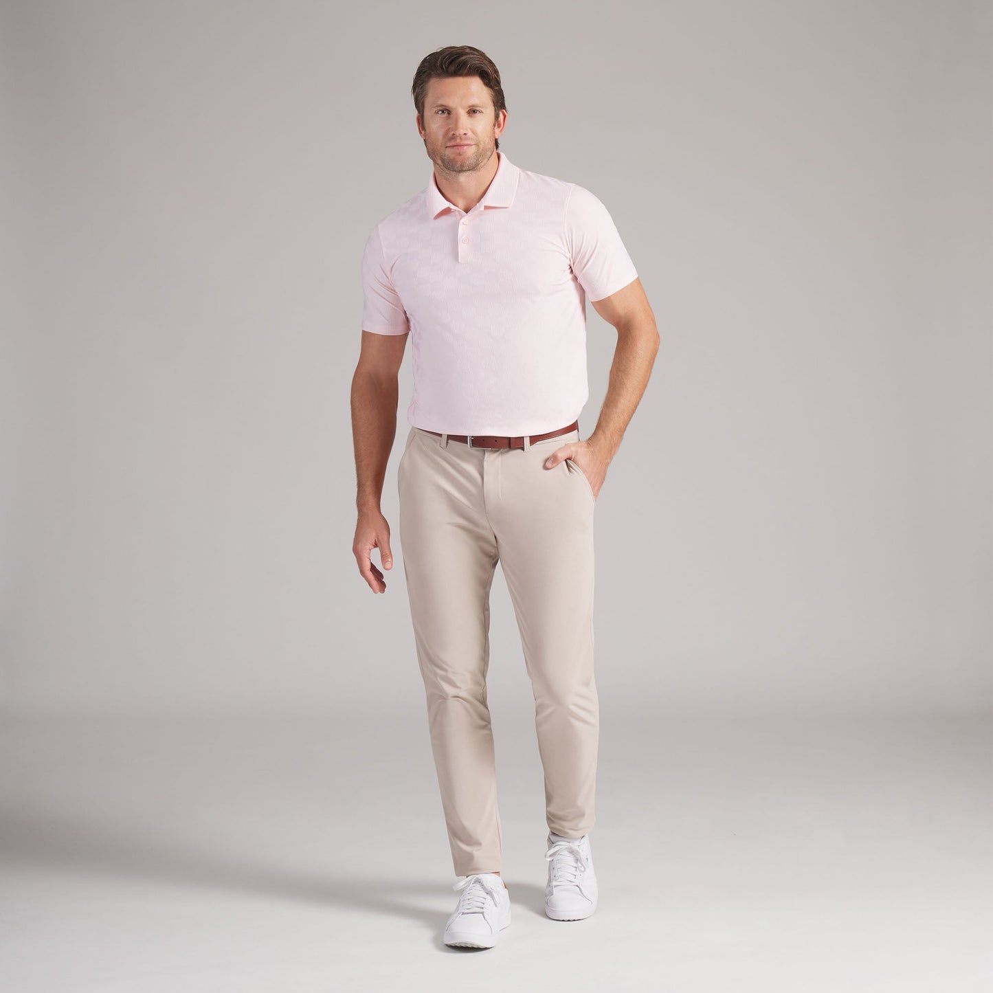 MATTR Check Jacquard BN Golf Polo
 – PUMA Golf Limited Offer
