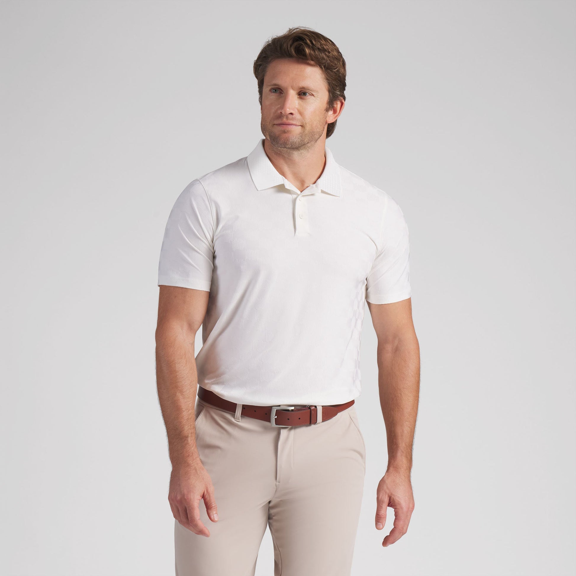 MATTR Check Jacquard BN Golf Polo
 – PUMA Golf Limited Offer