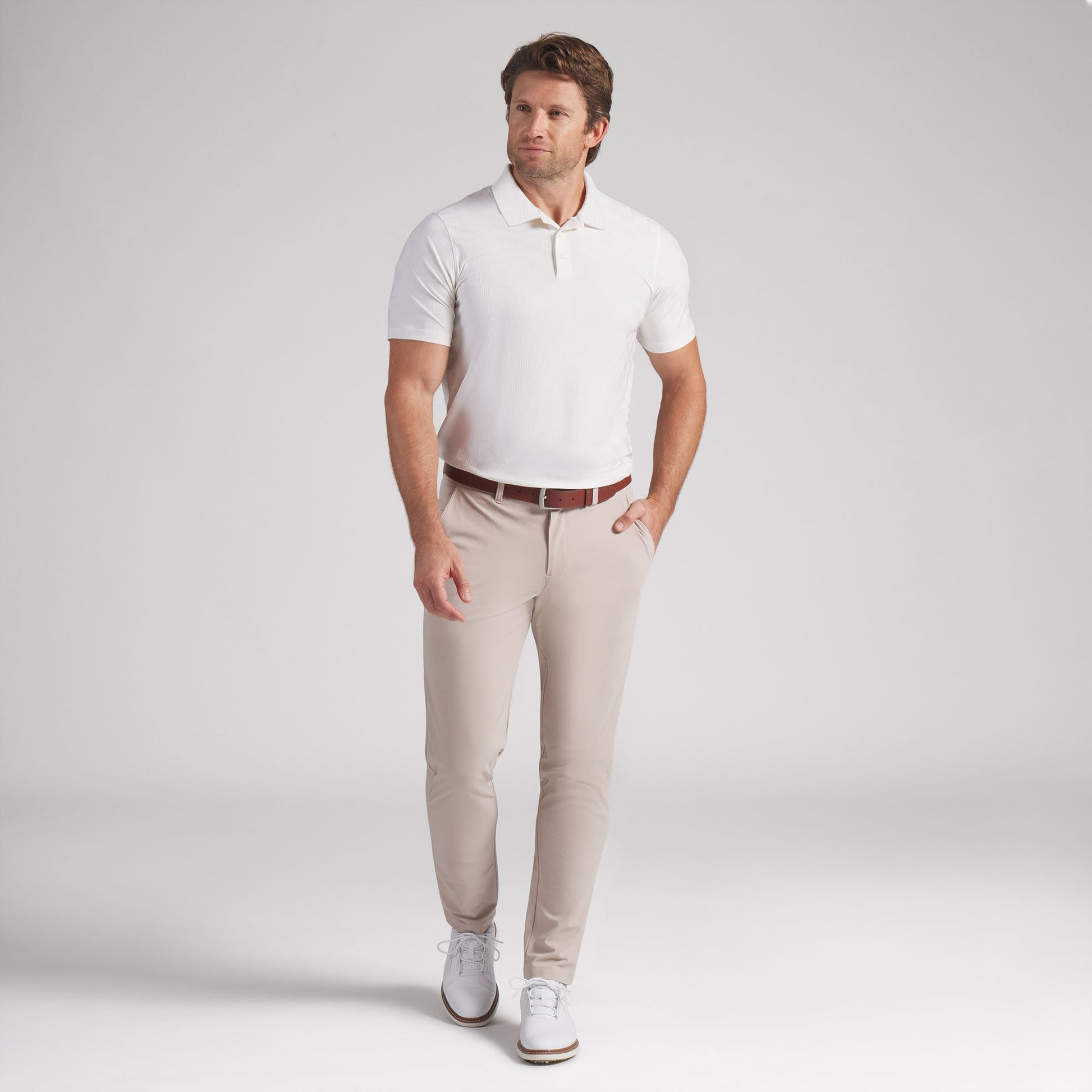 MATTR Check Jacquard BN Golf Polo
 – PUMA Golf Limited Offer
