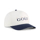 Warm White / Deep Navy