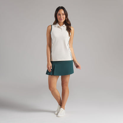 Women's AP Modalon Piped Sleeveless Golf Polo
 – PUMA Golf Value Deal