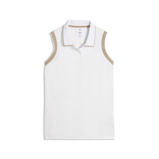 Women's Volition Solid Sleeveless Golf Polo
 – PUMA Golf On Sale