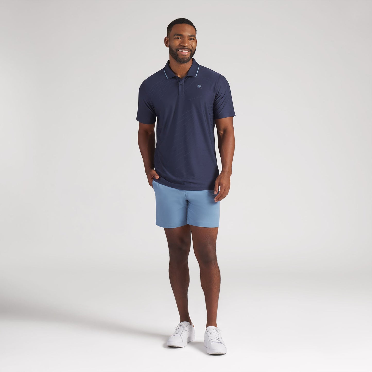Reigning Champ Jacquard Golf Polo
 – PUMA Golf Bargain