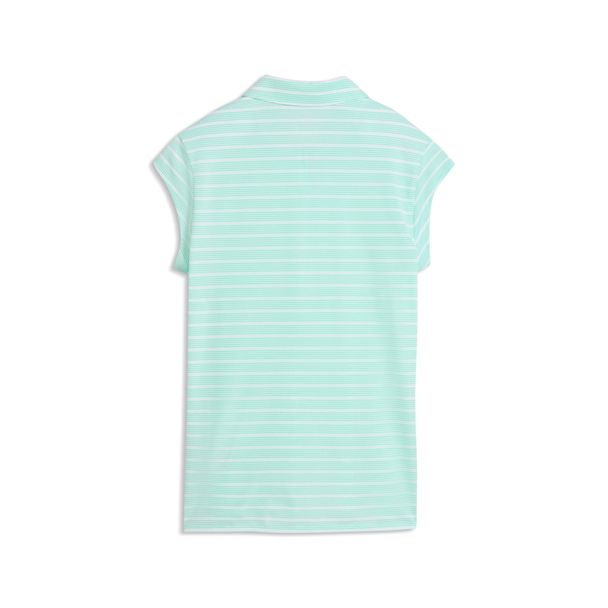 Women's Pique YD Stripe Cap Sleeve Golf Polo
 – PUMA Golf Hot Deal