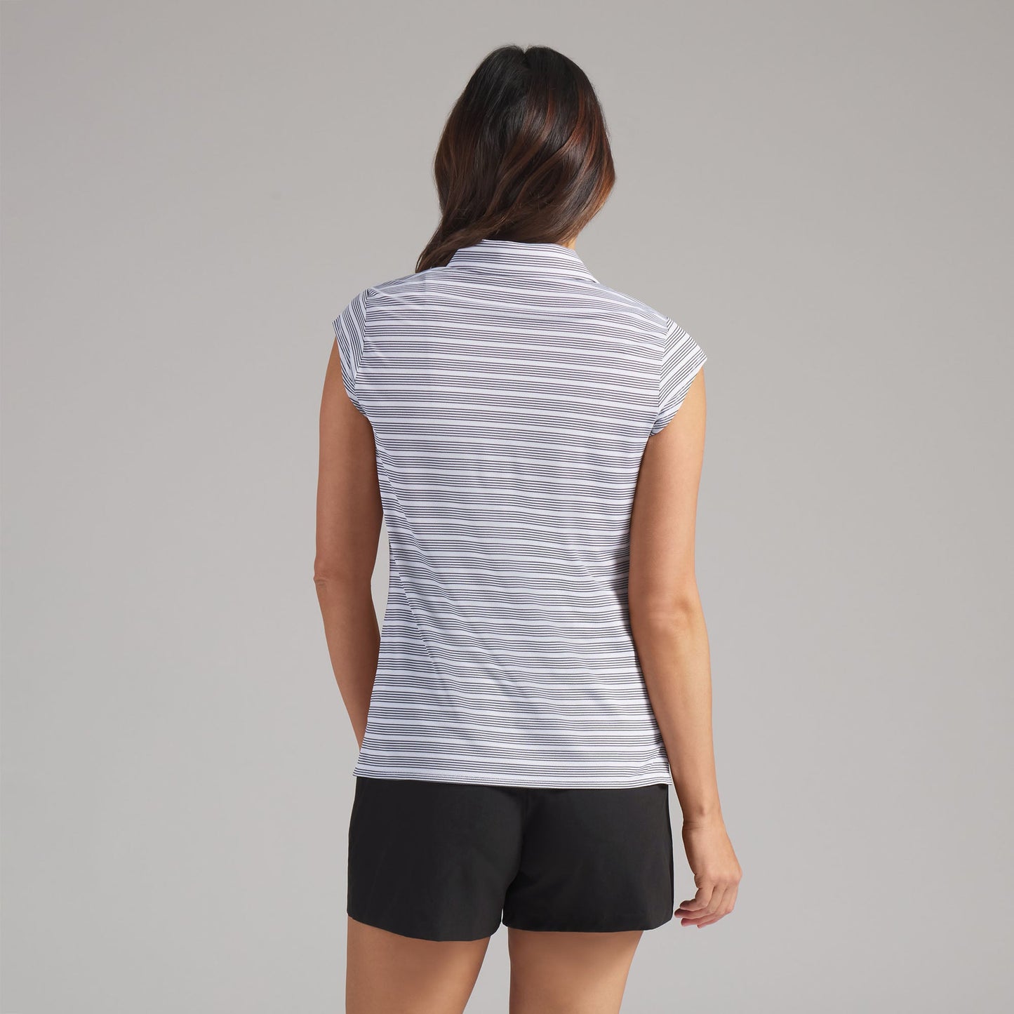 Women's Pique YD Stripe Cap Sleeve Golf Polo
 – PUMA Golf Hot Deal