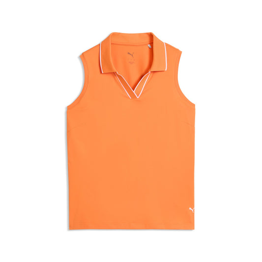 Women's CLOUDSPUN Essential Sleeveless Golf Polo
 – PUMA Golf Discounted