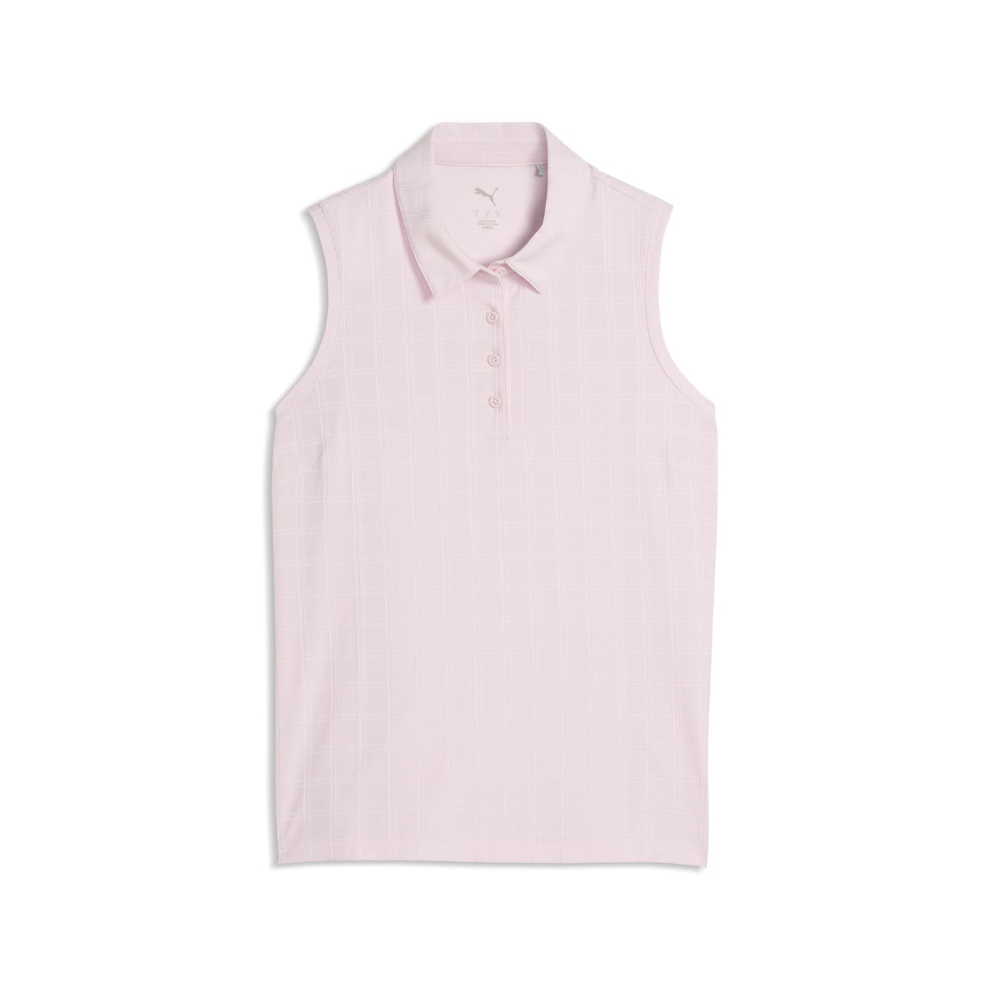Women's Plaid Knit Sleeveless Golf Polo
 – PUMA Golf Hot Deal