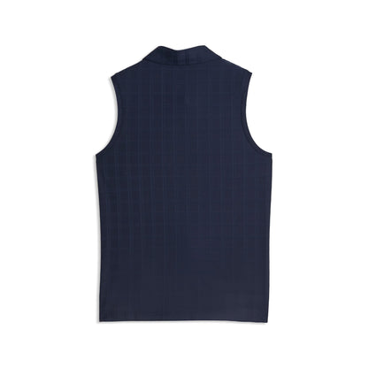 Women's Plaid Knit Sleeveless Golf Polo
 – PUMA Golf Hot Deal