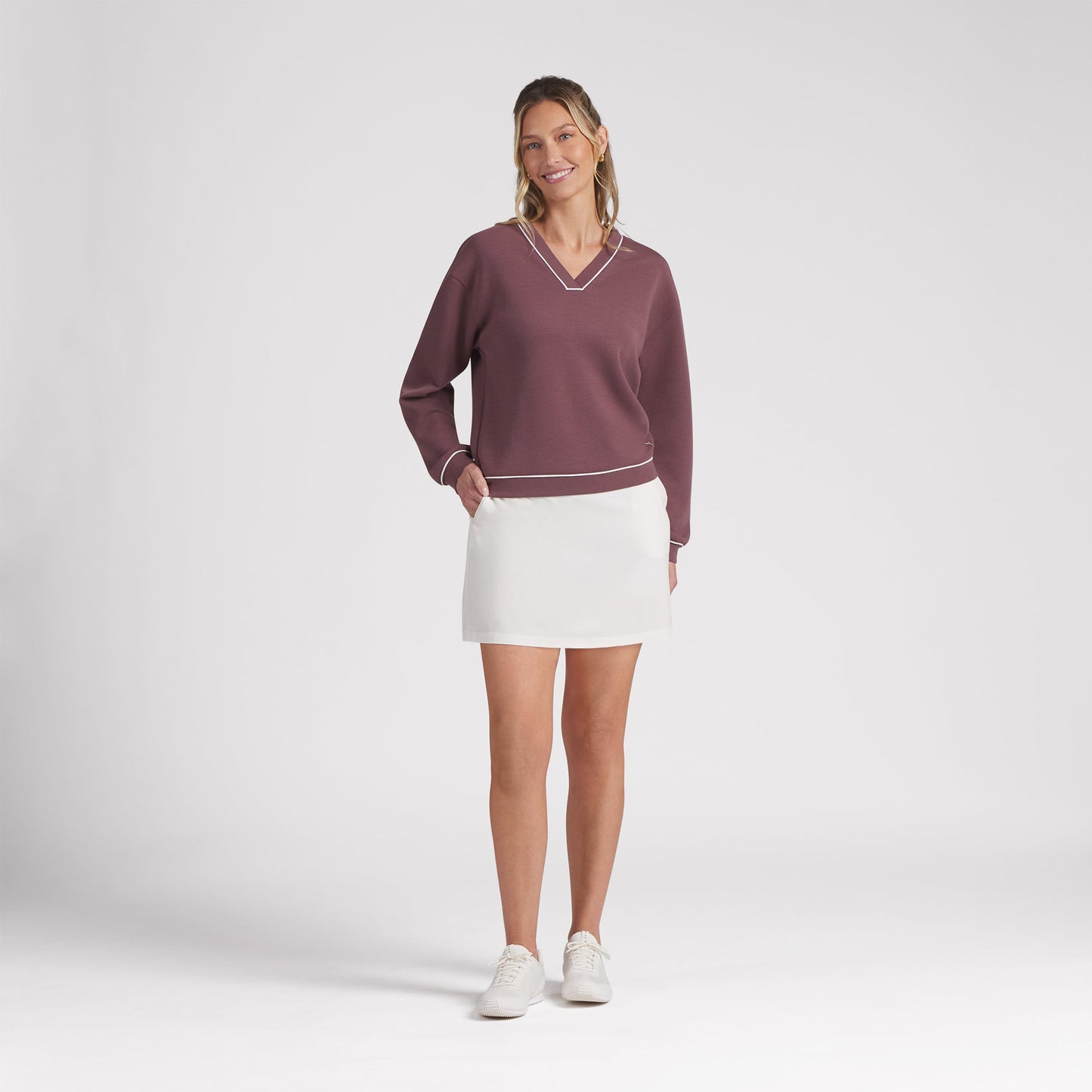 Women's CLOUDSPUN Fleece V-Neck Golf Sweater
 – PUMA Golf Best Value