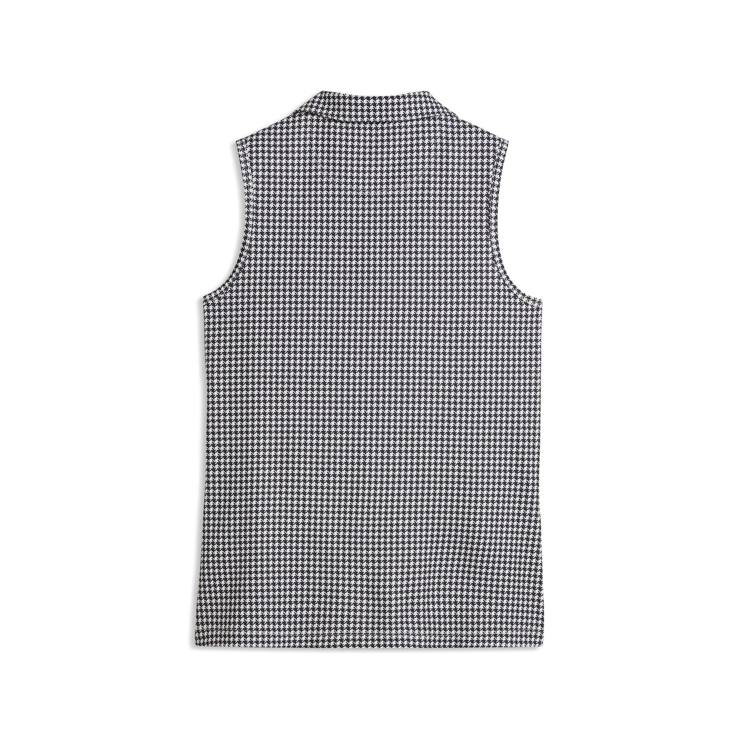 Women's CLOUDSPUN Mono Check Sleeveless Golf Polo
 – PUMA Golf On Sale