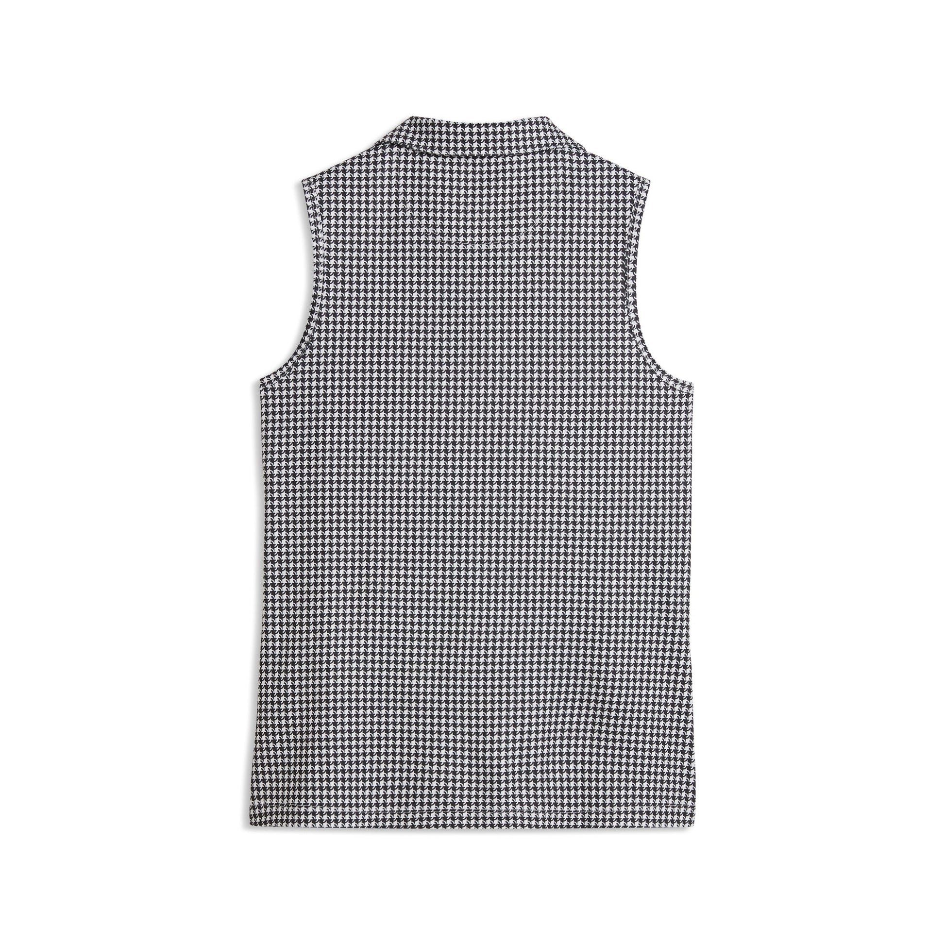 Women's CLOUDSPUN Mono Check Sleeveless Golf Polo
 – PUMA Golf On Sale