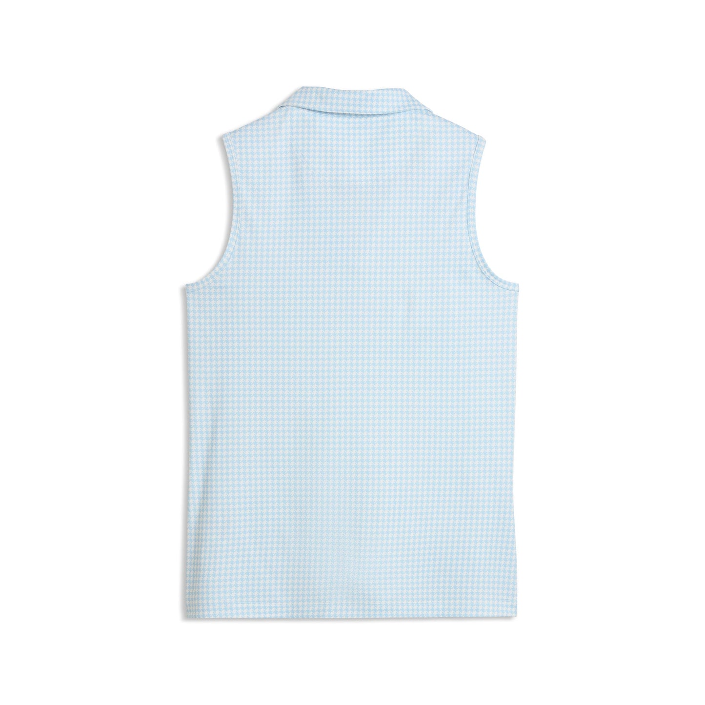 Women's CLOUDSPUN Mono Check Sleeveless Golf Polo
 – PUMA Golf On Sale