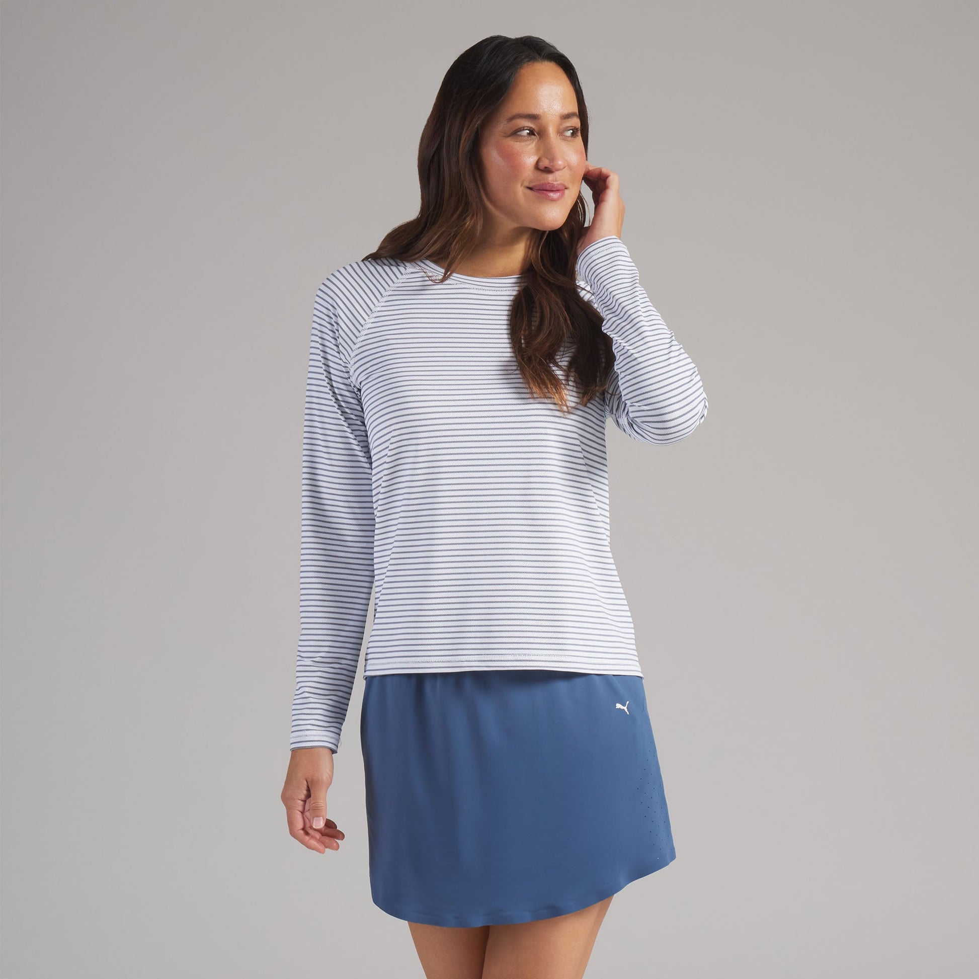 Women's UV Stripe Golf Crewneck
 – PUMA Golf Exclusive Deal