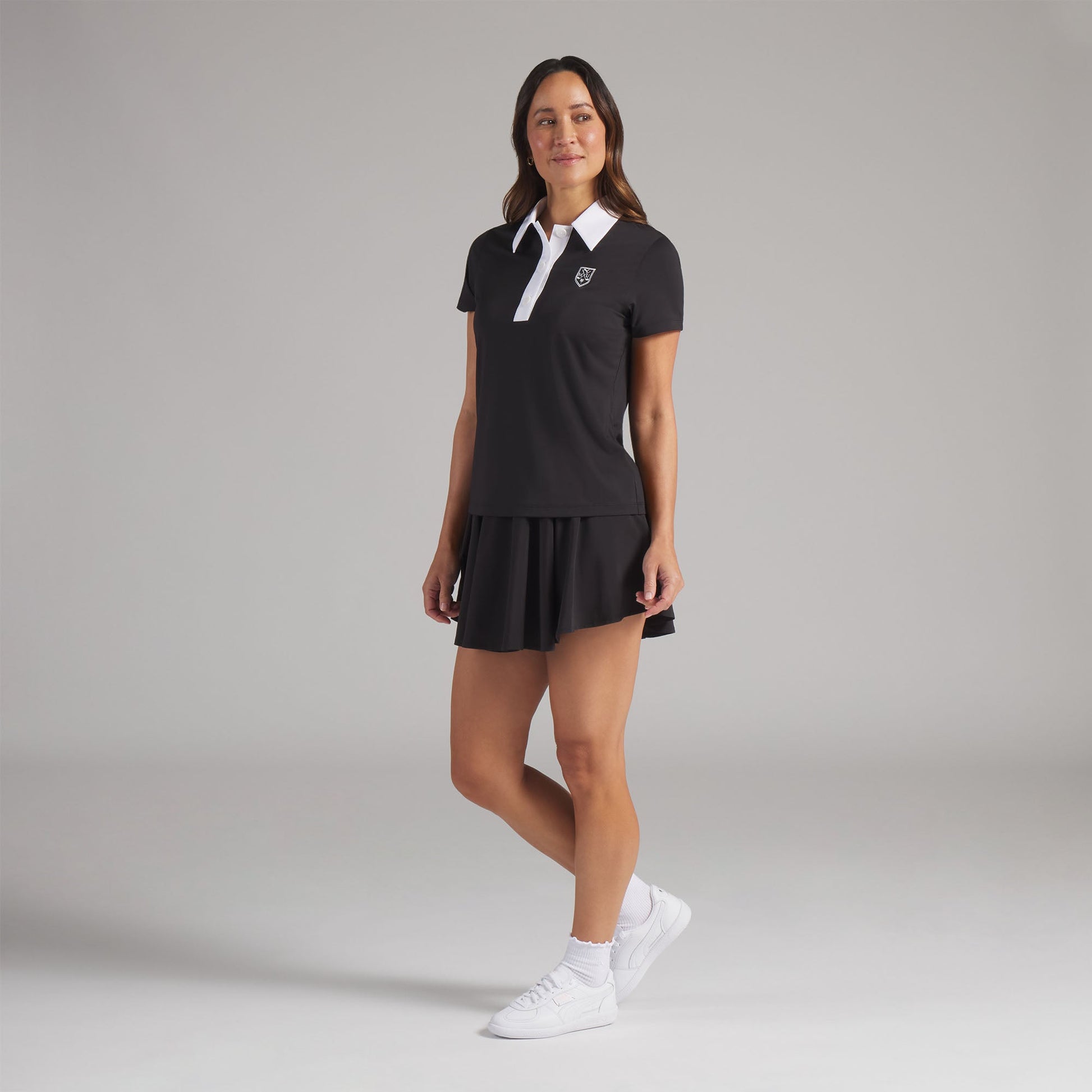 Women's Show Me Your Mumu Crest Golf Polo
 – PUMA Golf On Sale
