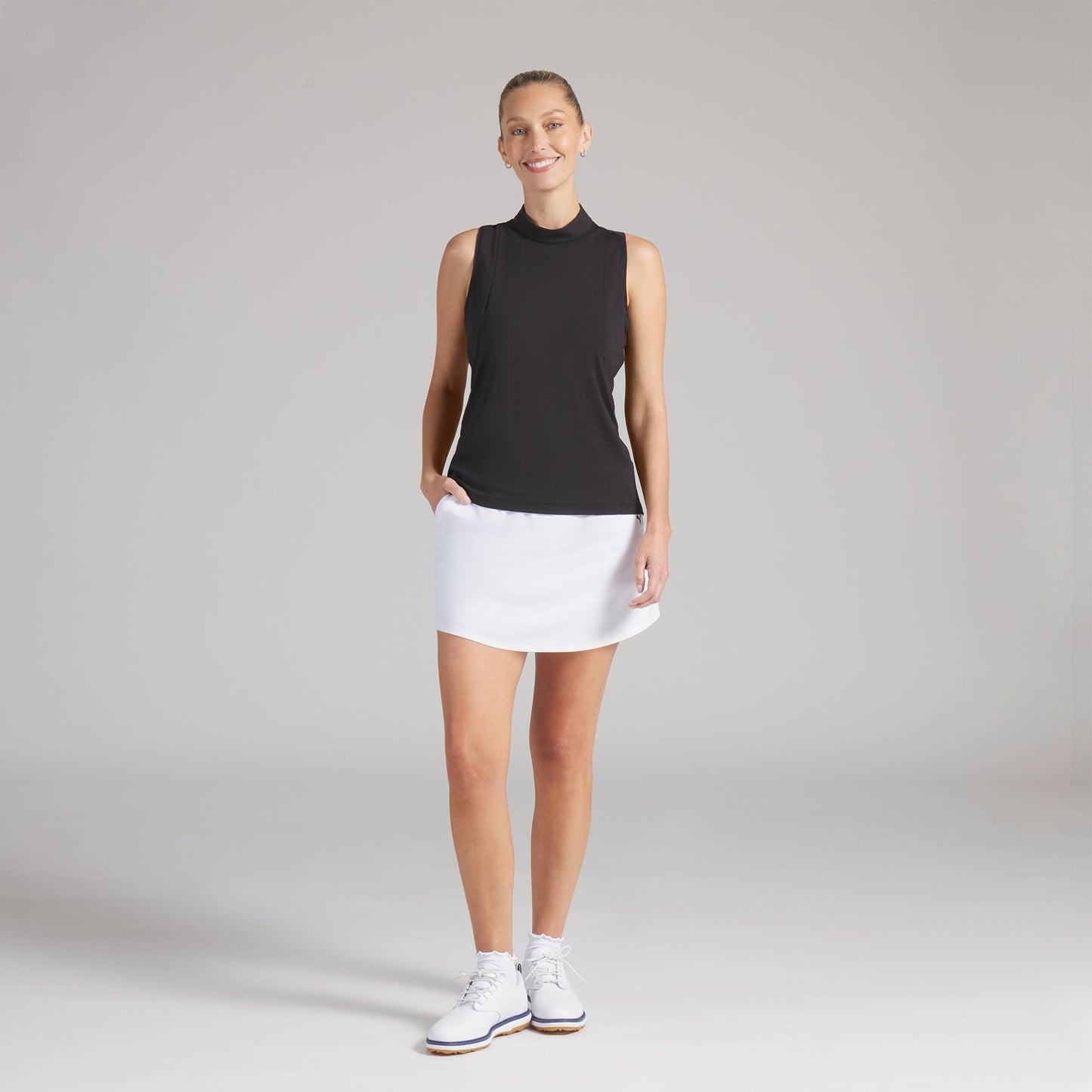 Women's Nylon Sport Sleeveless Mockneck Golf Polo
 – PUMA Golf Hot Deal