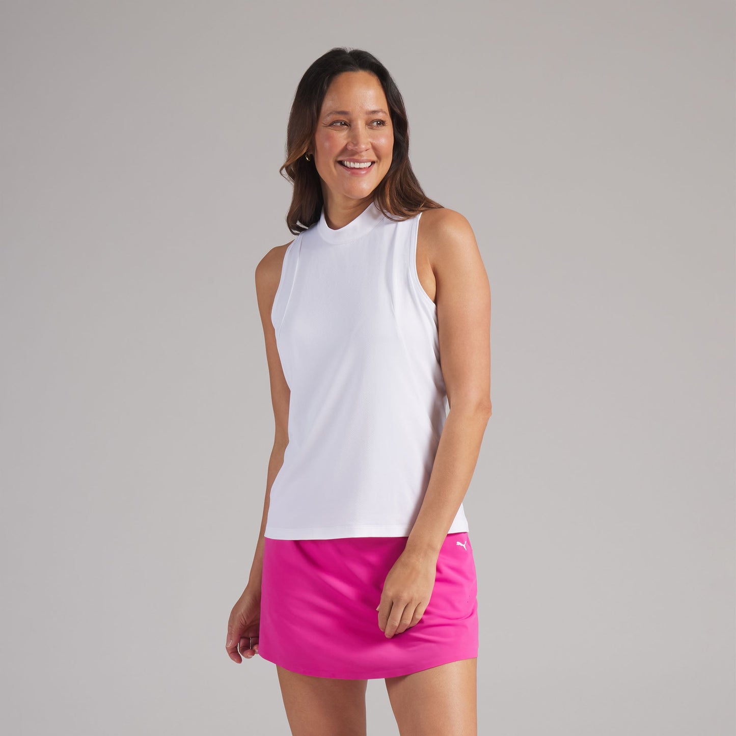 Women's Nylon Sport Sleeveless Mockneck Golf Polo
 – PUMA Golf Hot Deal