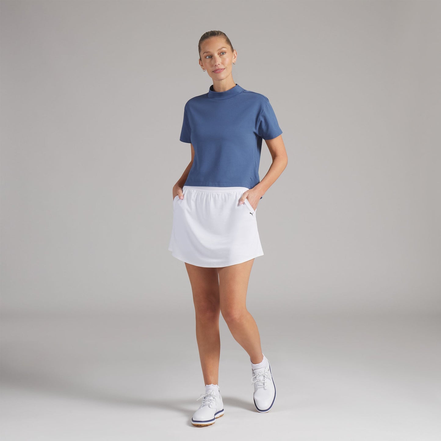 Women's Charlotte Modalon Mock Neck Golf Polo
 – PUMA Golf Savings