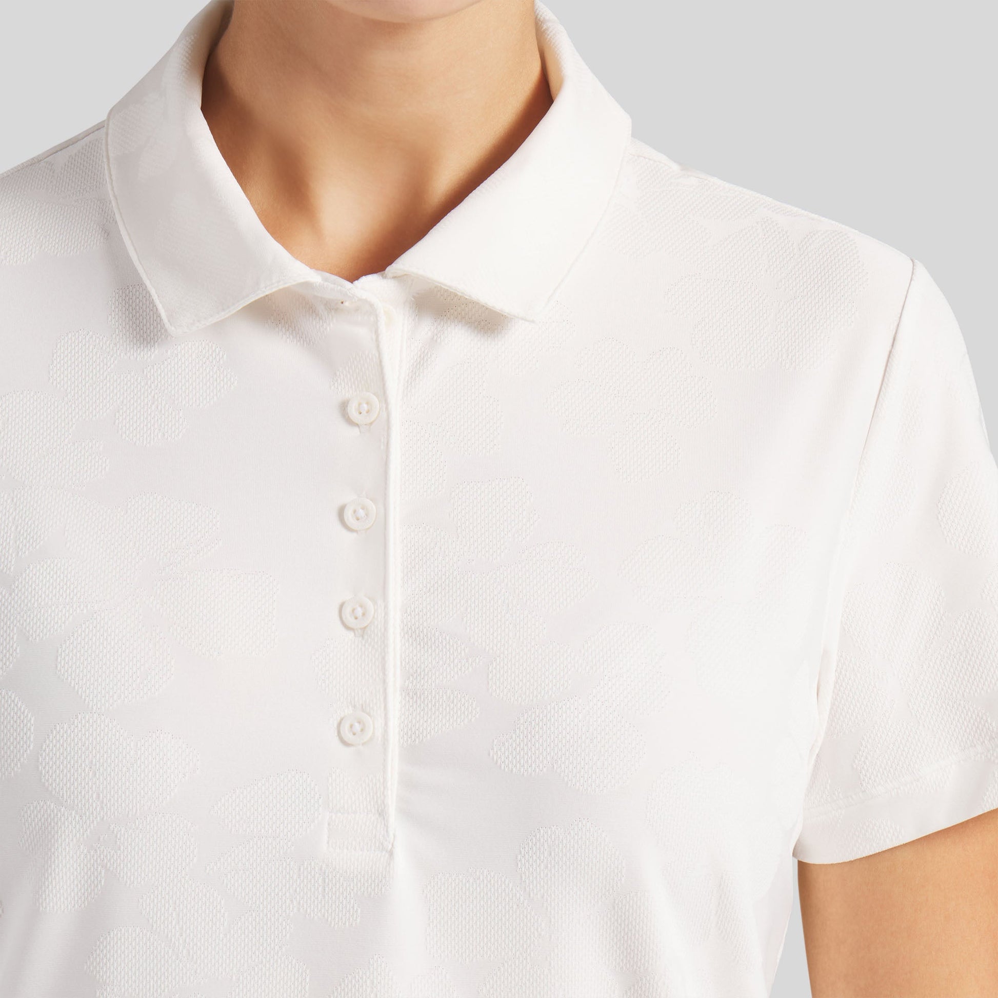 Women's Floral Lace Jacquard Golf Polo
 – PUMA Golf Bargain