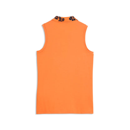 Women's Modalon Floral Rib Sleeveless Golf Polo
 – PUMA Golf Best Value