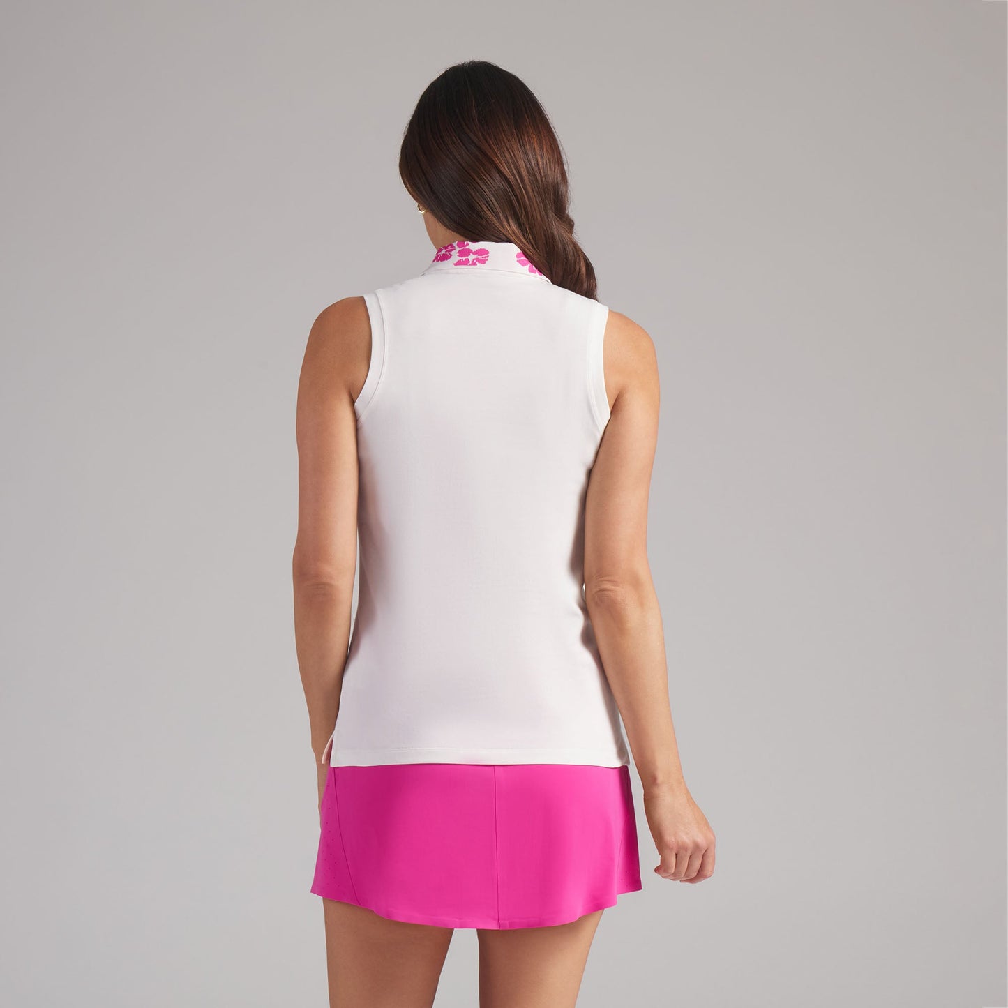 Women's Modalon Floral Rib Sleeveless Golf Polo
 – PUMA Golf Best Value