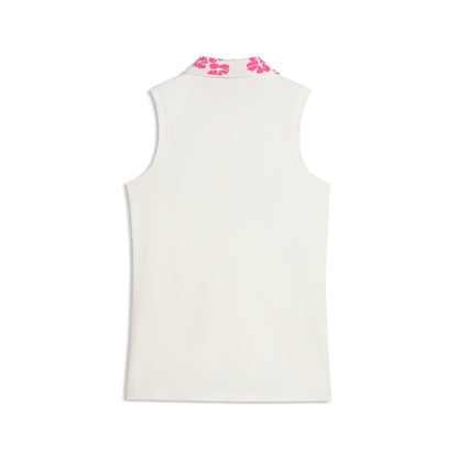 Women's Modalon Floral Rib Sleeveless Golf Polo
 – PUMA Golf Best Value