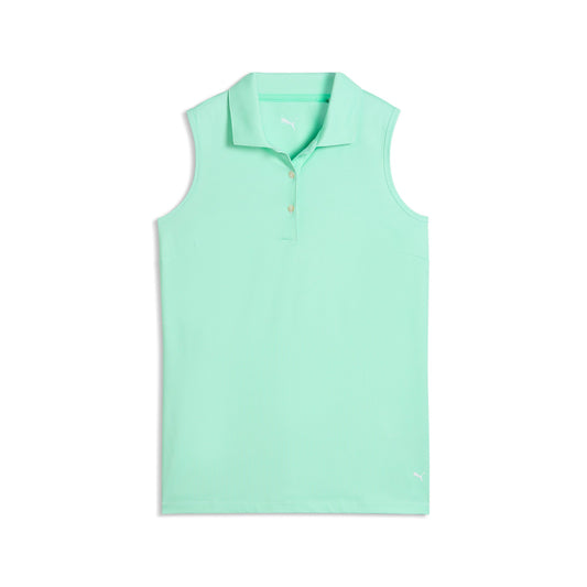 Women's Birdseye Sleeveless Golf Polo
 – PUMA Golf Budget Friendly