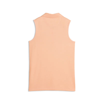 Women's Birdseye Sleeveless Golf Polo
 – PUMA Golf Budget Friendly