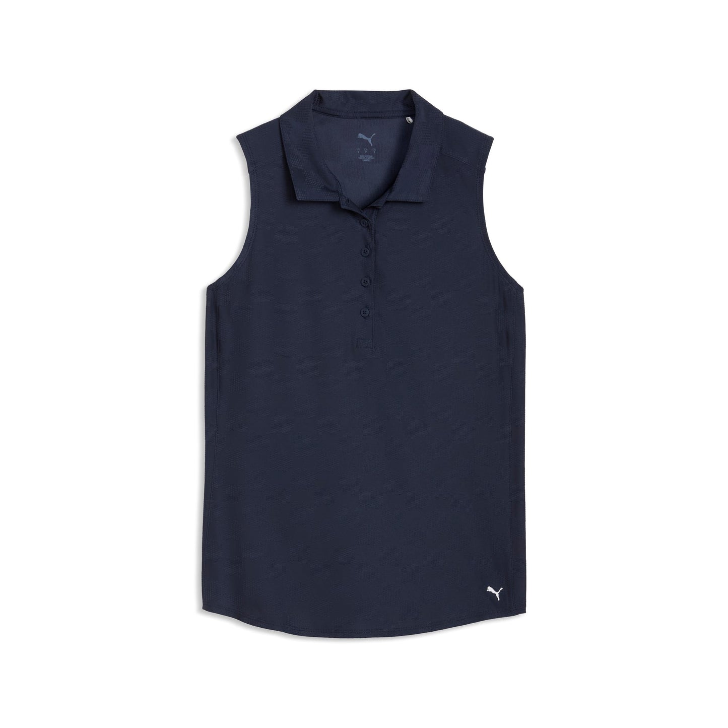 Women's Check Jacquard Sleeveless Golf Polo
 – PUMA Golf On Sale