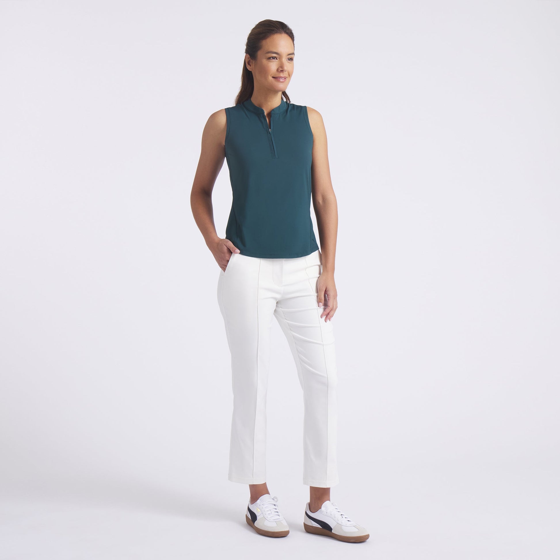 Women's Aerlon Mock Sleeveless Golf Polo
 – PUMA Golf Special Offer
