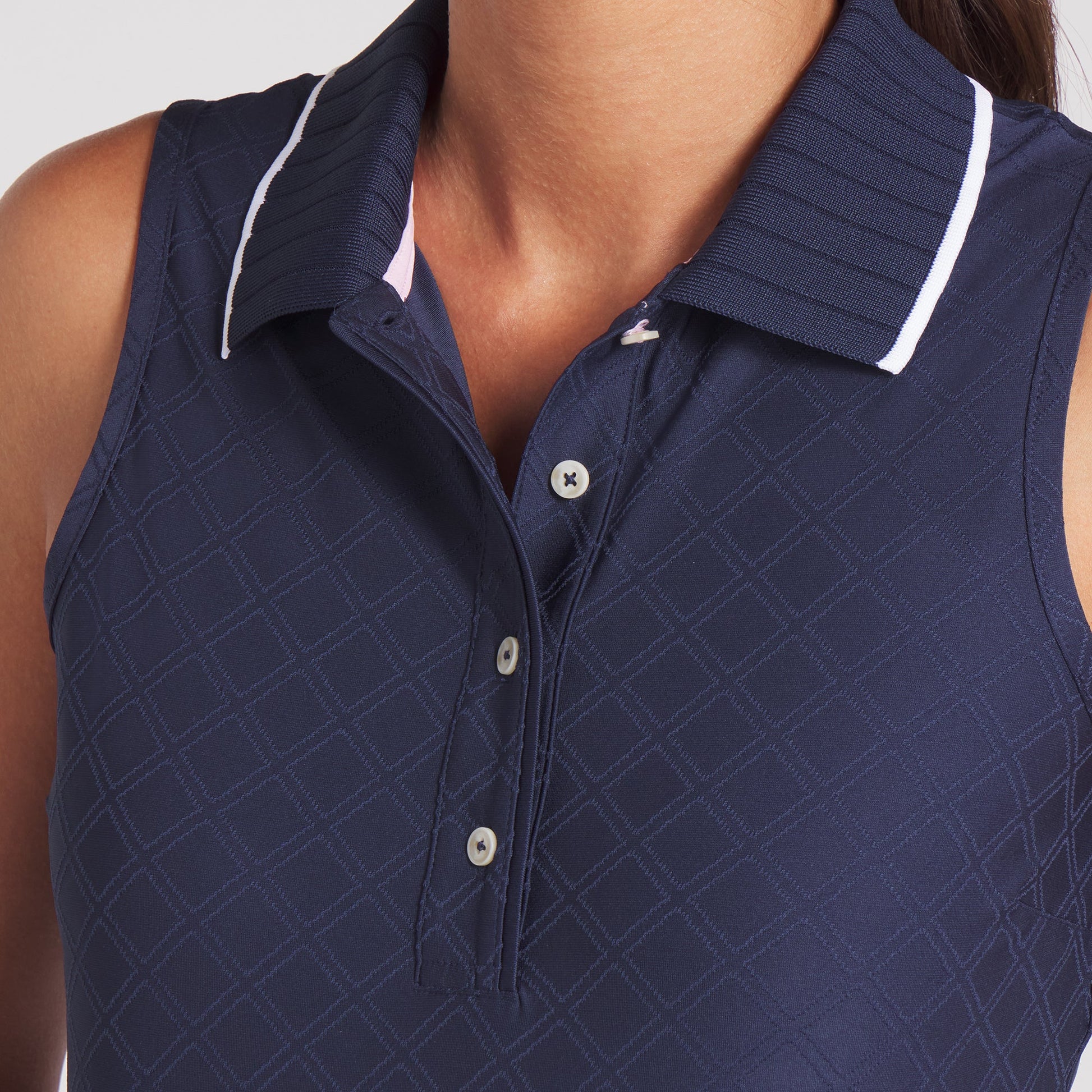 Women's AP Jacquard Sleeveless Golf Polo
 – PUMA Golf Savings