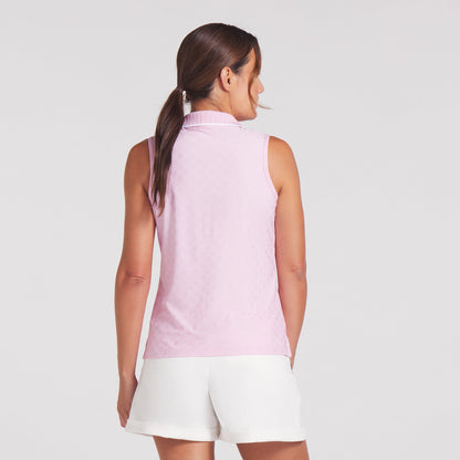 Women's AP Jacquard Sleeveless Golf Polo
 – PUMA Golf Savings