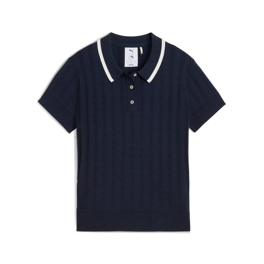 Women's AP Pointelle Golf Polo
 – PUMA Golf Bargain