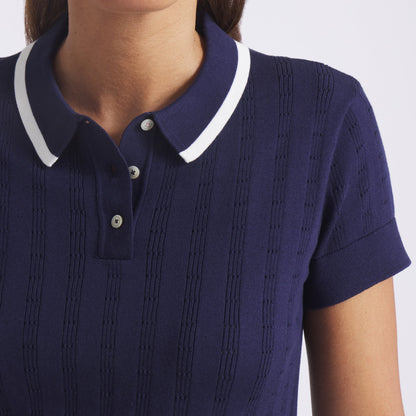 Women's AP Pointelle Golf Polo
 – PUMA Golf Bargain