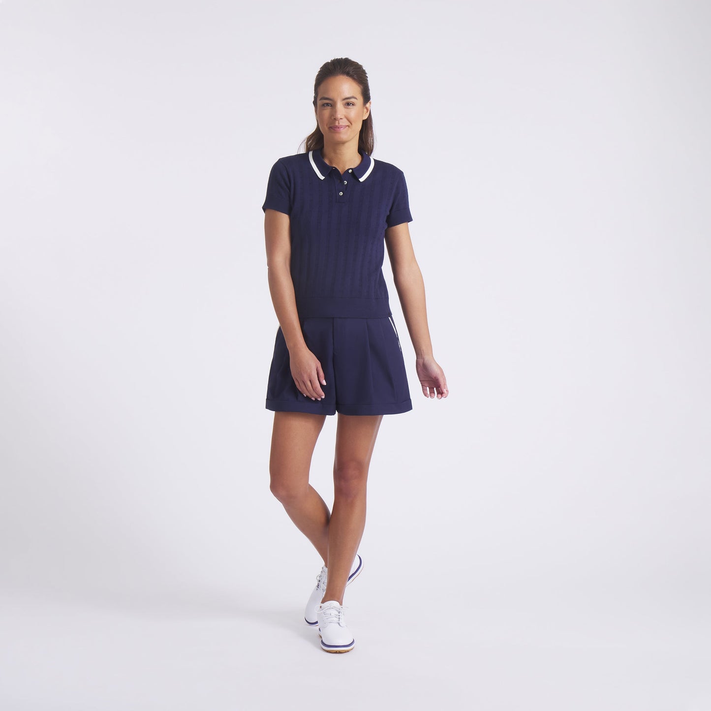 Women's AP Pointelle Golf Polo
 – PUMA Golf Bargain