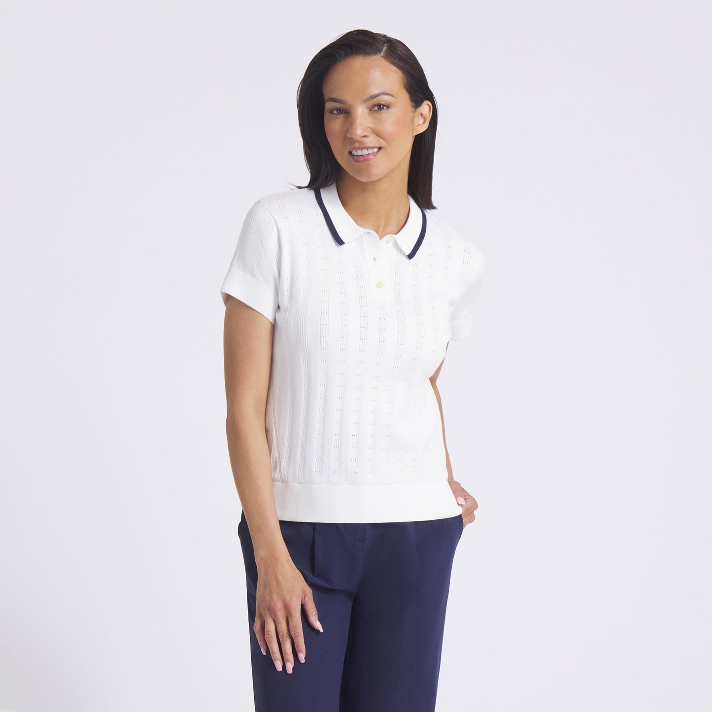 Women's AP Pointelle Golf Polo
 – PUMA Golf Bargain