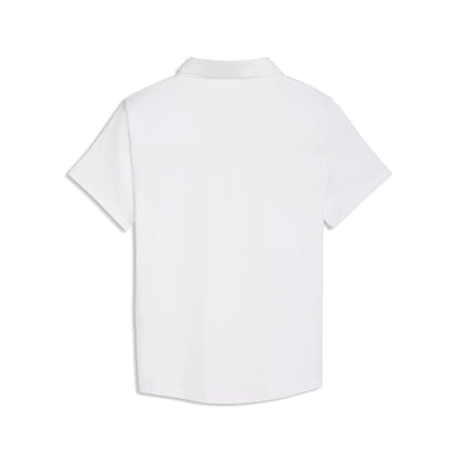 Girl's CLOUDSPUN Solid Golf Polo
 – PUMA Golf Sale